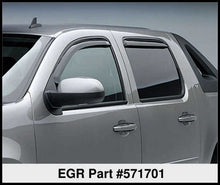 Load image into Gallery viewer, EGR 07+ Chev Suburban/GMC Yukon XL In-Channel Window Visors - Set of 4 (571701)