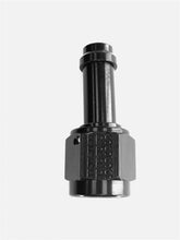 Load image into Gallery viewer, Fragola -8AN Straight EZ Street Hose End Black