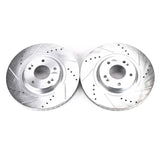 Power Stop 15-19 Kia Sedona Front Evolution Drilled & Slotted Rotors - Pair