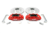 Alcon 2019+ Ford Ranger/2020+ Bronco 2.3L 350x34mm Rotors 6-Piston Red Calipers Front Brake Kit