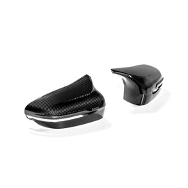 Akrapovic 2018+ BMW M5 (F90) / 2020 BMW M8 (F91/F92) Carbon Fiber Mirror Cap Set - High Gloss