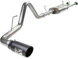 aFe MACHForce XP Exhaust Cat-Back SS-409 07-09 Toyota Tundra V8-5.7L w/ Black Tip