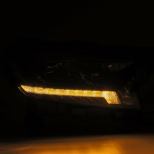 Load image into Gallery viewer, AlphaRex 19-21 Ford Ranger LUXX LED Proj Headlights Plank Style Black w/Seq Signal/DRL