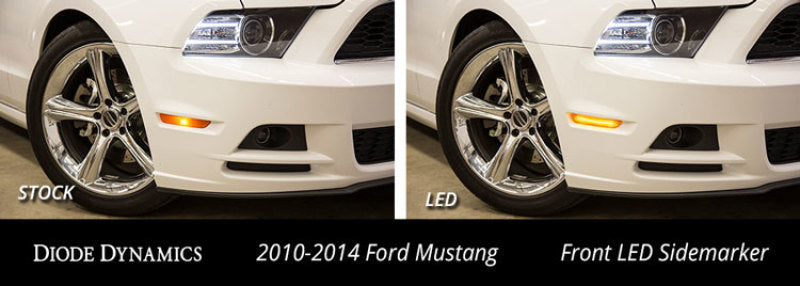 Diode Dynamics Mustang 2010 LED Sidemarkers Smoked Set