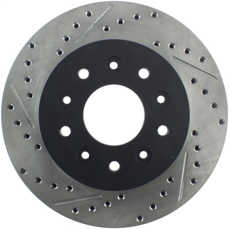 StopTech 63-82 Chevrolet Corvette Front Right Slotted & Drilled Rotor