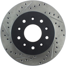 Load image into Gallery viewer, StopTech 63-82 Chevrolet Corvette Front Right Slotted &amp; Drilled Rotor