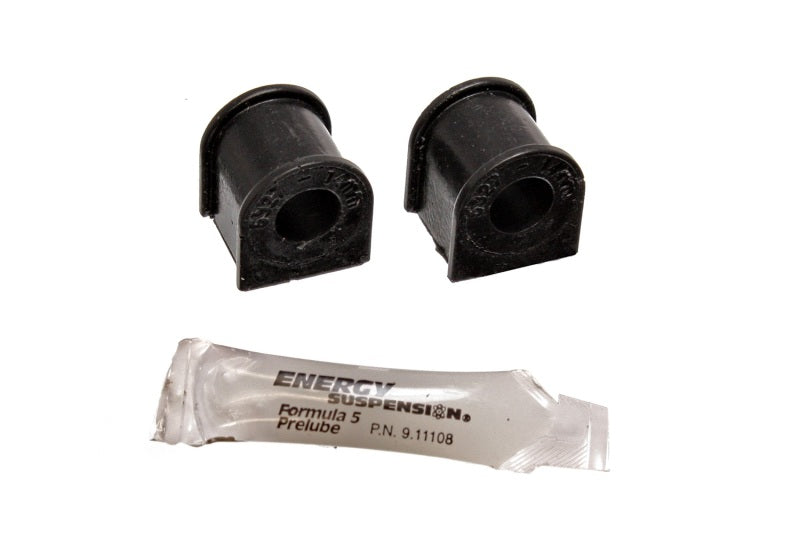 Energy Suspension 94-01 Acura Integra / 90-97 Honda Accord/Odyssey Black 14mm Rear Sway Bar Bushings - GTR Auto
