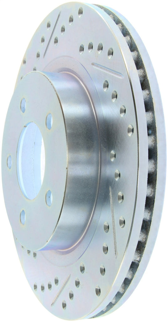 StopTech Select Sport Drilled & Slotted Rotor - Front Left