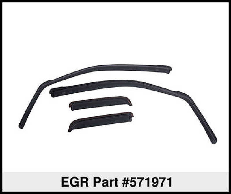EGR 19+ Chevy Blazer In-Channel Window Visors - Set of 4 (571971)