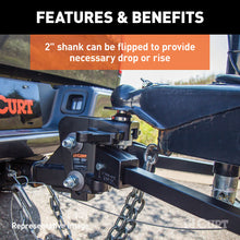 Load image into Gallery viewer, Curt Short Trunnion Bar Weight Distribution Hitch Kit (10000-15000lbs 28-3/8in Bars)