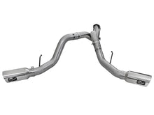 Load image into Gallery viewer, aFe LARGE BORE HD 4in 409-SS DPF-Back Exhaust w/Polished Tip 11-14 Ford Diesel Trucks V8-6.7L (td)