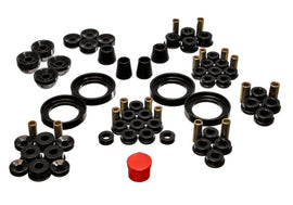 Energy Suspension 92-96 Honda Prelude Black Hyper-Flex Master Bushing Set - GTR Auto