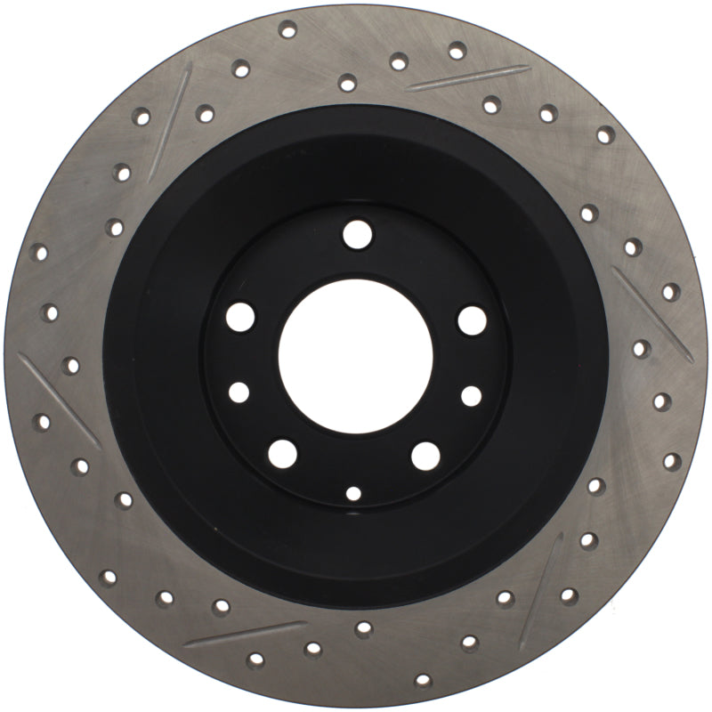 StopTech 06-07 Mazda Tribute 6 Slotted & Drilled Left Rear Rotor