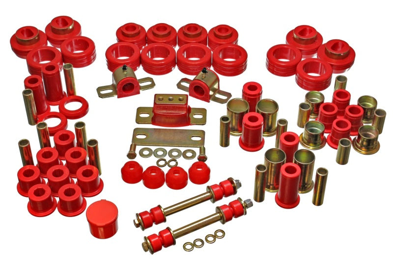 Energy Suspension 82-04 Chevy Blazer & S-10/S-15 Pickup 2WD (except 97-01 SS)  Red Hyper-flex Master - GTR Auto