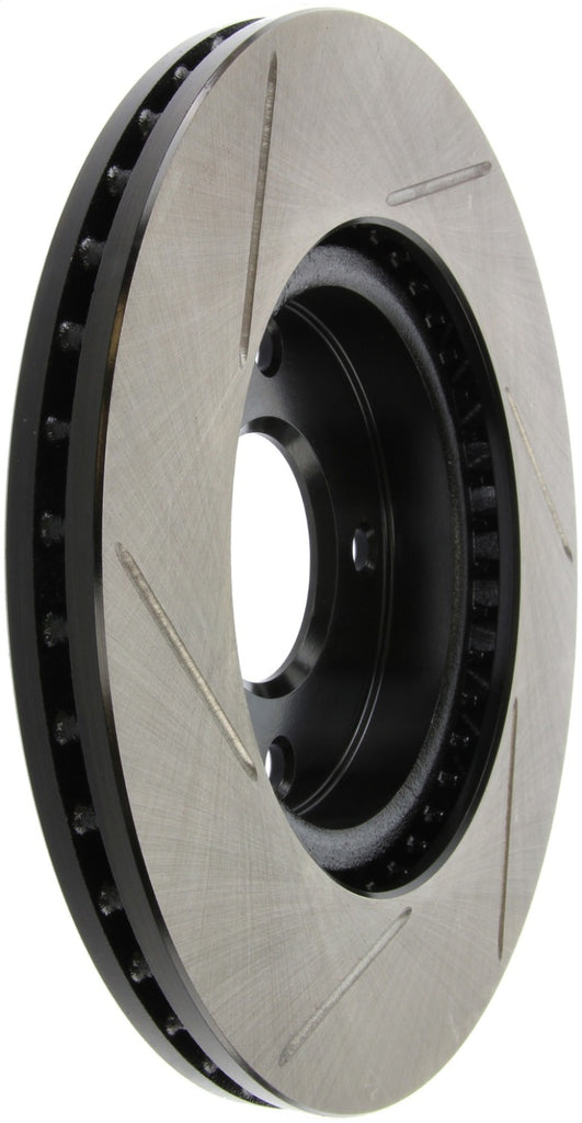 StopTech Power Slot 07-09 Nissan Sentra 2.0L/Versa / 10 Cube SportStop Front Slotted Left Rotor