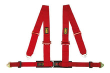 Load image into Gallery viewer, OMP 4 Point Harness - Red
