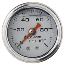 Load image into Gallery viewer, Autometer 1.5 inch Fuel Pressure Gauge 0-100 PSI