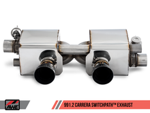 Load image into Gallery viewer, AWE Tuning Porsche 911 (991.2) Carrera / S SwitchPath Exhaust for PSE Cars - Diamond Black Tips