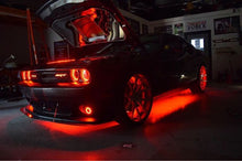Load image into Gallery viewer, Oracle 15-21 Dodge Challenger Waterproof LED Fog Light Halo Kit - ColorSHIFT