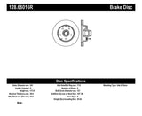 StopTech Drilled Sport Brake Rotor