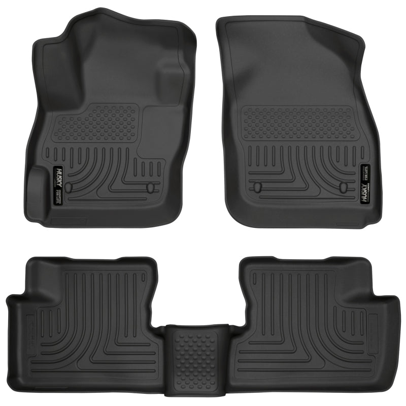Husky Liners 10-12 Mazda 3 WeatherBeater Combo Black Floor Liners - GTR Auto