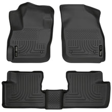 Load image into Gallery viewer, Husky Liners 10-12 Mazda 3 WeatherBeater Combo Black Floor Liners - GTR Auto