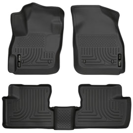 Husky Liners 10-12 Mazda 3 WeatherBeater Combo Black Floor Liners - GTR Auto