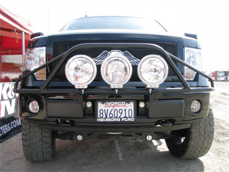 N-Fab Pre-Runner Light Bar 09-14 Ford F150/Lobo/Raptor - Gloss Black