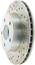 Load image into Gallery viewer, StopTech Select Sport 99-04 Jeep Grand Cherokee SportStop Slotted &amp; Drilled Front Right Rotor
