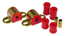 Load image into Gallery viewer, Prothane 67-81 Chevy Camaro/Firebird Rear Sway Bar Bushings - 9/16in 2-Bolt - Red