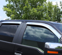 Load image into Gallery viewer, AVS 19-22 Ford Ranger Crew Cab Ventvisor Outside Mount Window Deflectors 4pc - Chrome