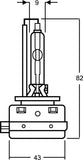 Hella HID Capsule D1S 12V 35W Bulb