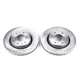 Power Stop 06-07 Buick Rainier Front Evolution Drilled & Slotted Rotors - Pair