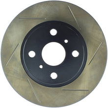 Load image into Gallery viewer, StopTech Power Slot 6/86-12/89 Toyota MR2 / 8/89-91 Corolla GTS Front Left SportStop Slotted Roto