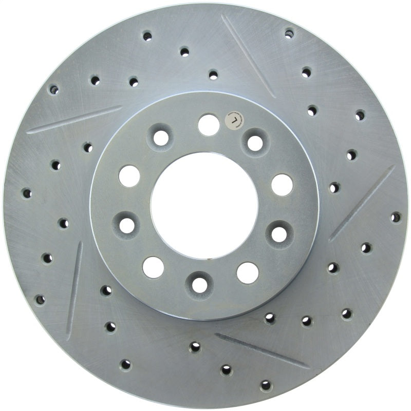 StopTech Select Sport Drilled & Slotted Rotor - Front Right