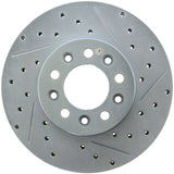 StopTech Select Sport Drilled & Slotted Rotor - Front Right