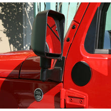 Load image into Gallery viewer, Rugged Ridge 07-18 Jeep Wrangler JK Black Mirror Relocation Brackets