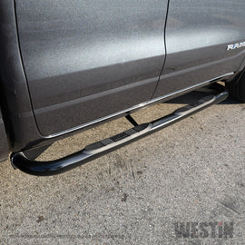 Westin 19-20 Ram 1500 Crew Cab E-Series 3 Nerf Step Bars - Black - GTR Auto