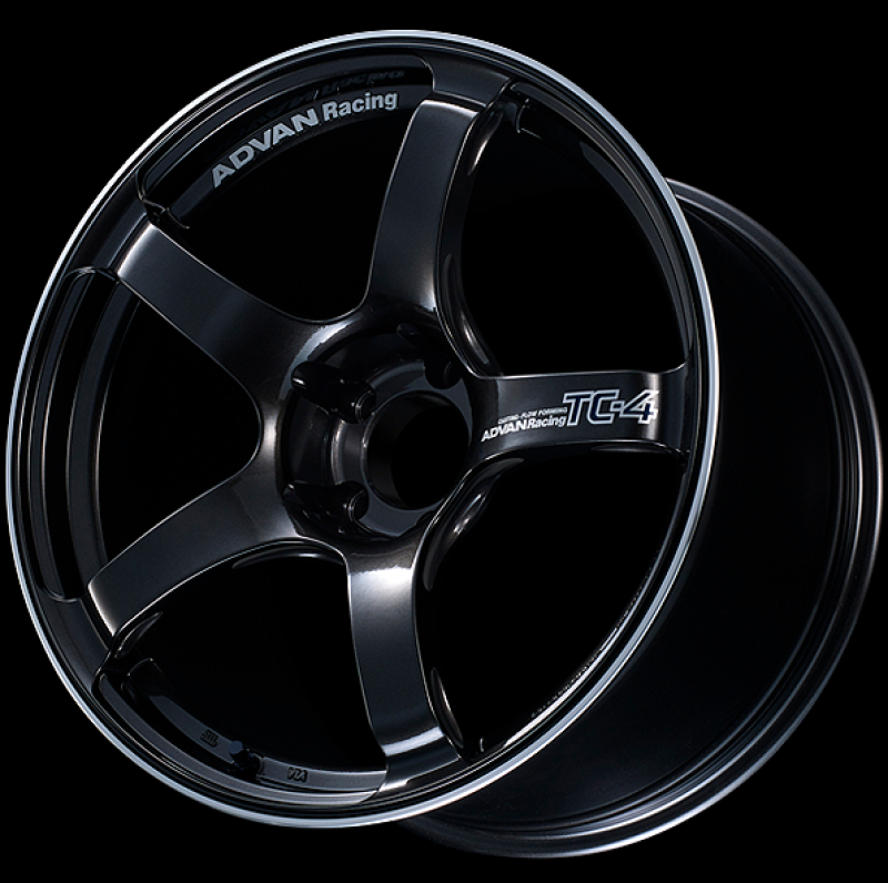 Advan TC4 18x10.5 +15 5-114.3 Racing Black Gunmetallic Wheel
