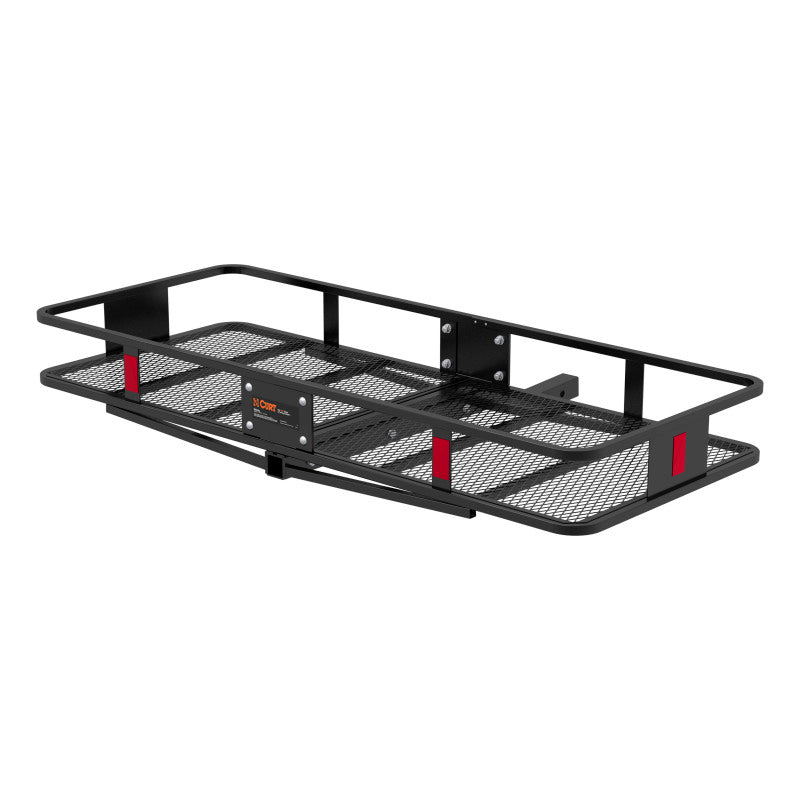 Curt 60in x 24in Basket-Style Cargo Carrier (Fixed 2in Shank)