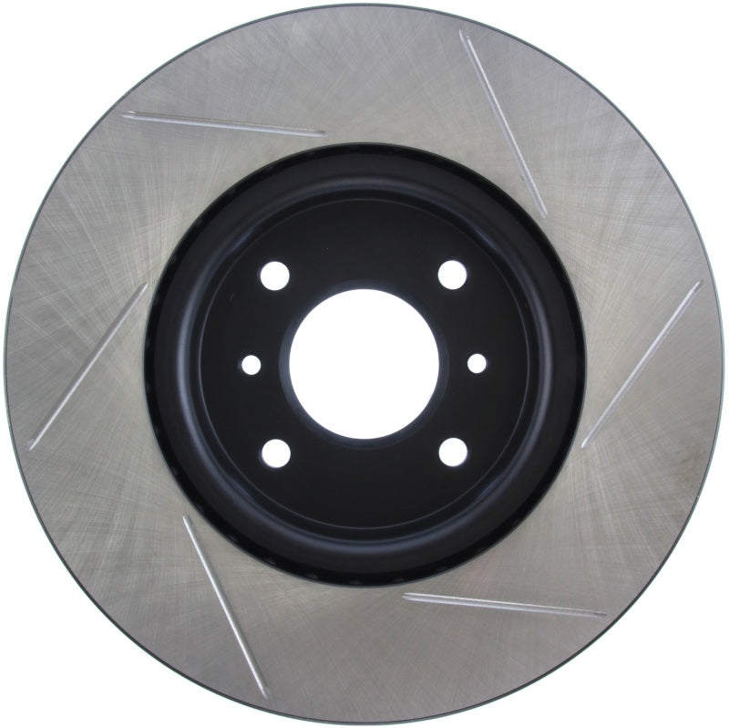 StopTech Power Slot 03-06 Sentra Spec V w/ Brembo SportStop Slotted Front Right Rotor