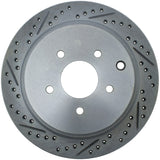StopTech 03-12 Infiniti FX35 Sport Slotted & Drilled Right Rear Rotor