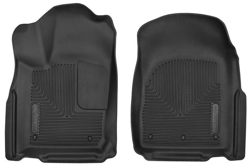 Husky Liners 11-24 Dodge Durango / 11-14 Jeep Grand Cherokee X-Act Contour Black Front Floor Liners - GTR Auto