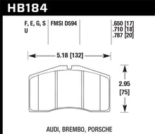 Load image into Gallery viewer, Hawk 93-95 Porsche 928 HPS 5.0 Front Brake Pads