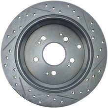 Load image into Gallery viewer, StopTech Select Sport Drilled &amp; Slotted Rotor - Rear Left