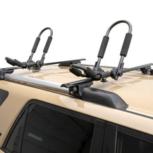 Load image into Gallery viewer, Curt Aluminum Roof Rack Kayak Holders