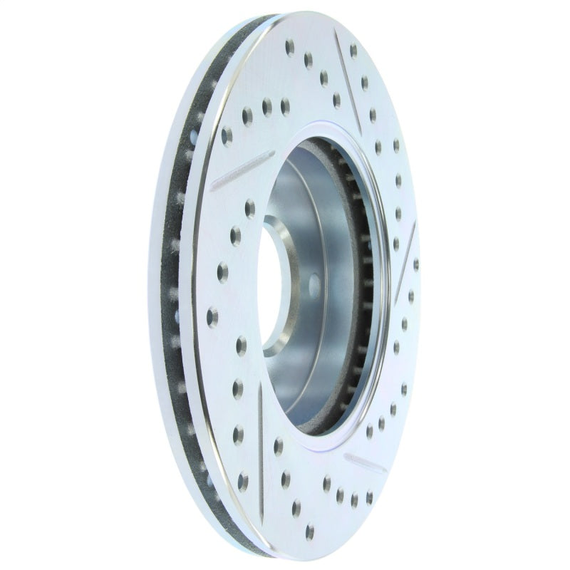 StopTech Select Sport Drilled & Slotted Rotor - Front Left