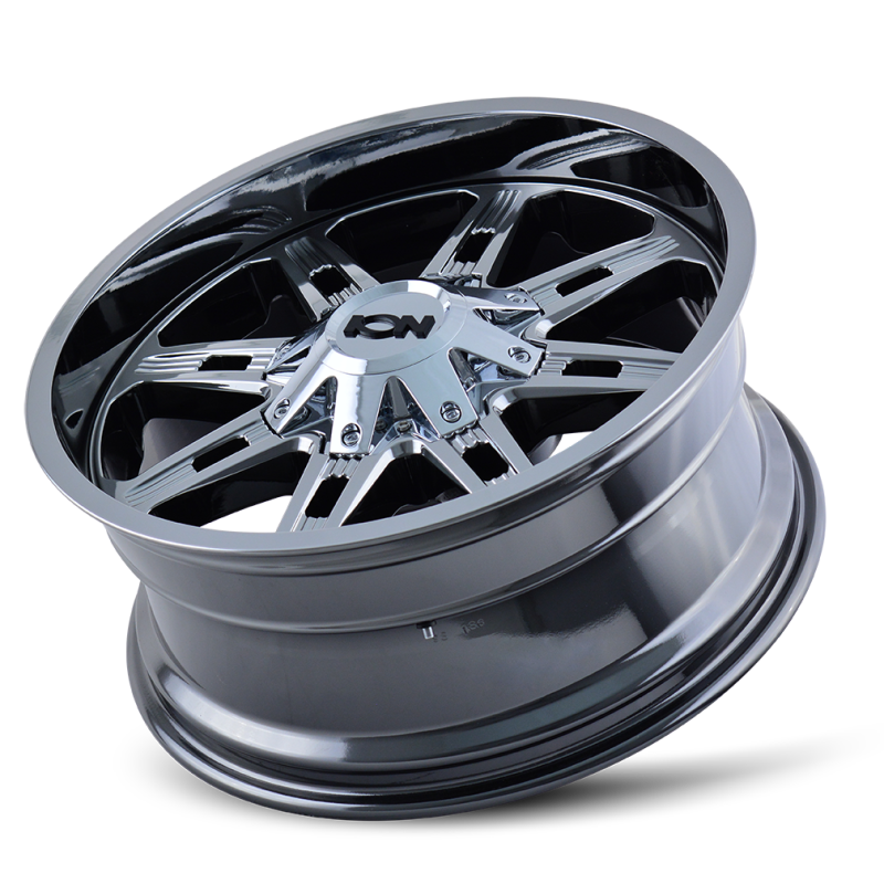 ION Type 184 18x9 / 8x165.1 BP / 0mm Offset / 130.8mm Hub Chrome Wheel