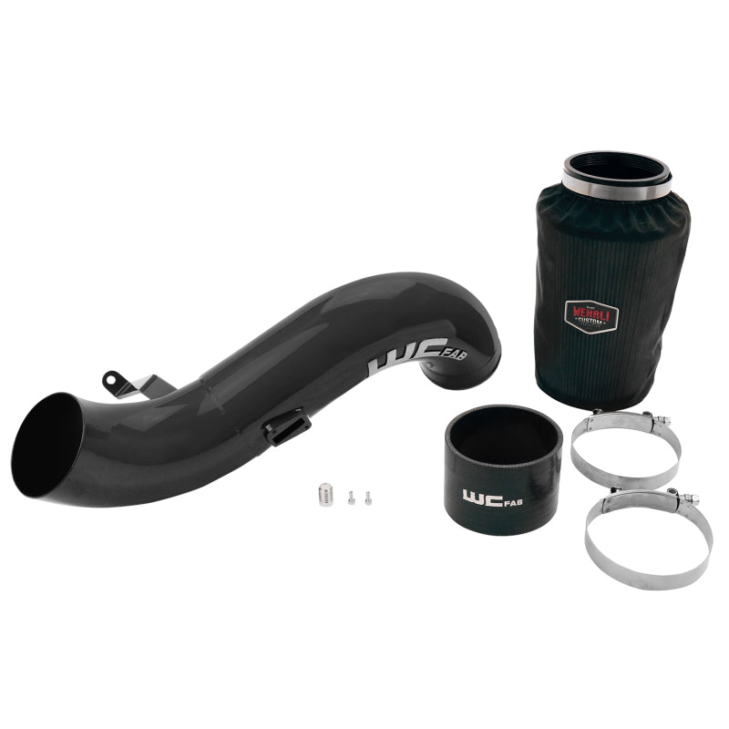 Wehrli 07.5-10 Chevrolet 6.6L LMM Duramax 4in Intake Kit - Gloss White