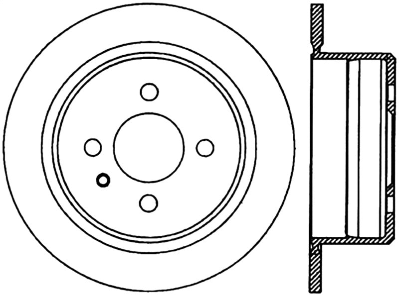 StopTech Slotted & Drilled Sport Brake Rotor